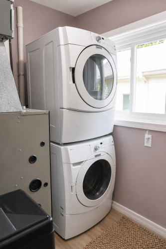 Full size washer and dryer